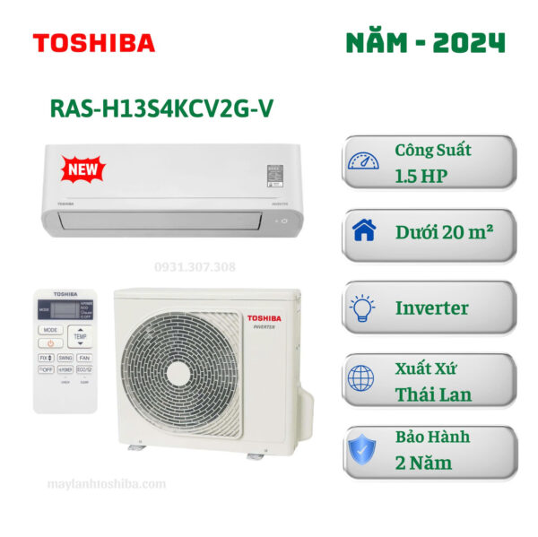 may lanh toshiba ras-h13s4kcv2g-v