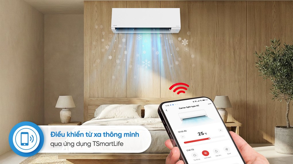 Điều khiển từ xa bằng ứng dụng TSmart Life